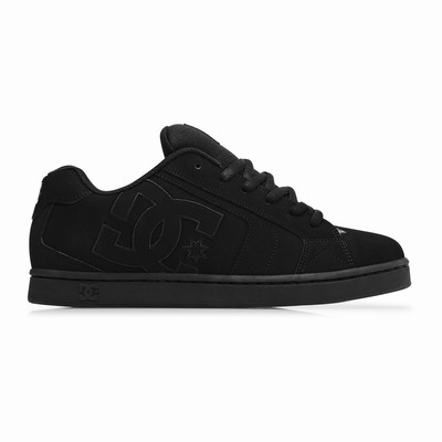 DC Net Men's Black Sneakers Australia Sale BHK-953